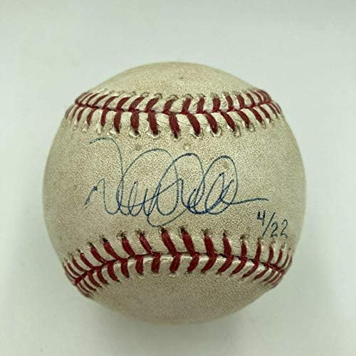 דרק ג'טר חתם על הלהיט ה -3,000 במשחק BAT השתמש בבייסבול JSA Steiner & MLB Auth - משחק חתימות MLB משומש בעטלפים
