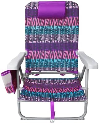 הארלי תרמיל חוף כיסא, אחד גודל, סגסוגת פלדה, קל משקל, ורוד סגול