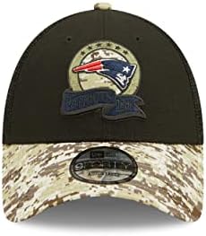 עידן חדש מצדיע לשירות כובע 2022, כובע מאוורר, כובע בייסבול - 9 ארבעים - אף-אף-אל-סנאפבק, רשת, לוגו הקבוצה