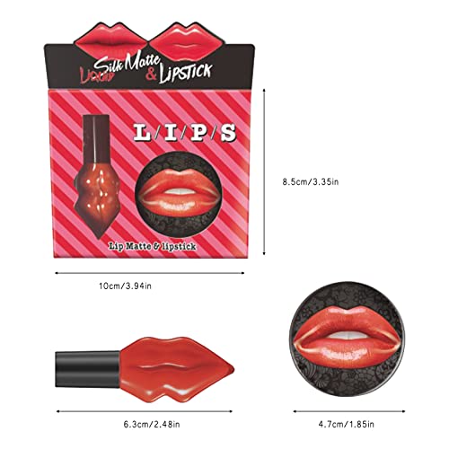 100 ליפ גלוס קטיפה מאטס שפתיים זיגוג כיסוי שפתיים דפוס הוא לא קל לדעוך לאורך זמן שפתון ללא דביק גלוס 3 מ ל לאורך זמן