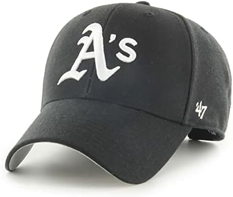 כובע שחור מתכוונן לשחקן הטוב ביותר של אוקלנד אתלטיקס 47, מידה אחת