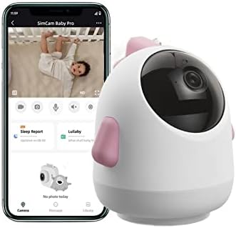 Sarahs Wireless Smart Baby Monitor Wifi WiFi Smartphone 4MP מצלמת תינוק
