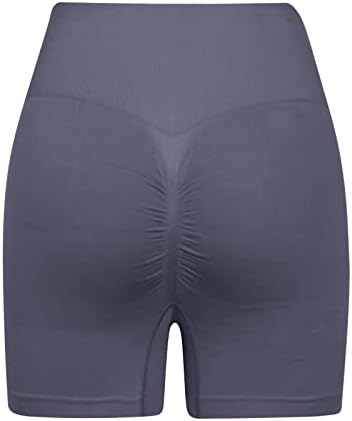 מכנסיים קצרים של אופנוענים לנשים בקרת בטן מותניים גבוהה טניס קיץ מזדמן המריץ מכנסיים קצרים