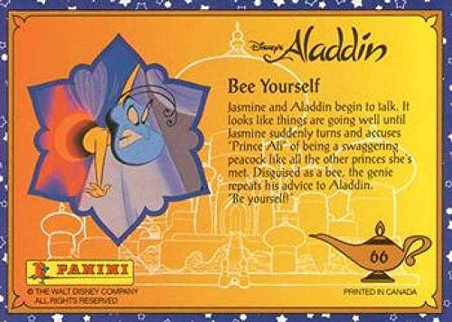 1993 Panini Aladdin Nonsport כרטיס מסחר 66 Bee בעצמך