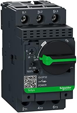 Schneider Electric 600-VAC GV2P32 Starter ידני 600VAC 32AMP IEC