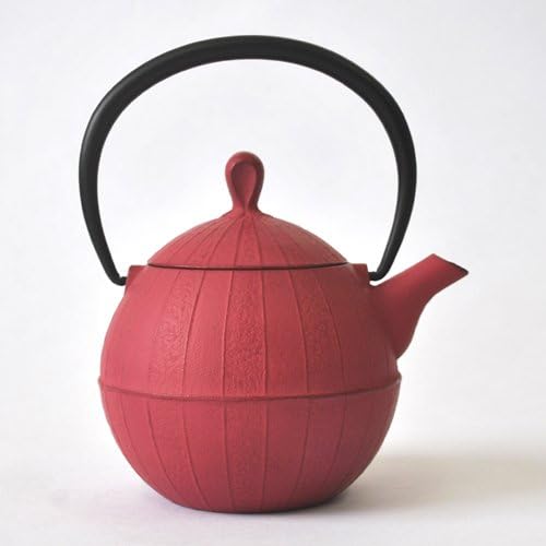 Nanbu Ironware Teapot Kurumi 0.6L ורוד ורוד מיפן