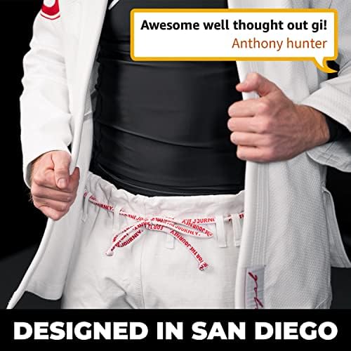 זהב BJJ Calavera Jiu Jitsu Gi - Ultra Strong Gold Weave Kimono - IBJJF תחרות מאושרת מדים