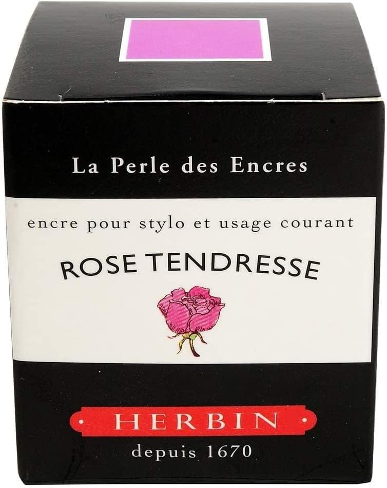 J. Herbin Fountain Penk Ink - 30 מל בבקבוקים - Larmes de Cassis