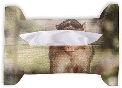 קוף אורגניזם יבשתי נייר בר -חיה מגבת מגבת שקית רקמות פנים מפית Bumf