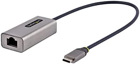 Startech.com USB-C למתאם Ethernet, USB 3.0 למתאם רשת Ethernet של Gigabit-10/100/1000 מגהביט לשנייה, USB-C עד RJ45