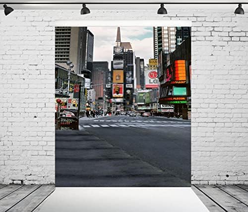 Corfoto 8x10ft City Street תפאורה עירונית דרך עירונית רקע רקע ניו יורק עיר רקע NYC Times Square לחתונה NYC