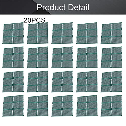 פילקט 20 יחידות 40 x 60 ממ לוח PCB דו צדדי