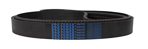D&D Powerdrive 5-3VX530 חגורת V עם חגורה חמורה, גומי