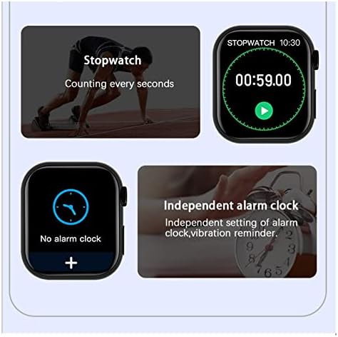 צפו 7 שיחת טלפון חכמה שעון DIY שעון פנים ספורט גברים נשים חכמות שעון עבור שעון טלפון של Apple Android