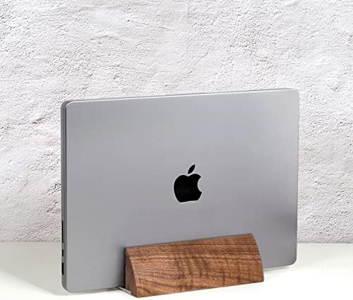 עמדת מחשב נייד אנכית עבור MacBook, התואמת ל- MacBook Pro Stand, MacBook Air Dist