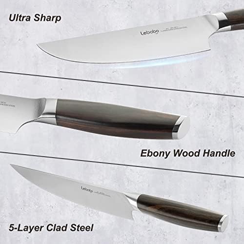 להבאבו 8 אינץ שף סכין מקצועי 9 מ 18 מוב 5 סכינים, 8 חיתוך סכיני חיתוך סכינים לבית ולמטבח