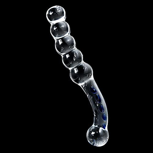 T-Feopplorer זכוכית קריסטל דילדו דילדו חרוזים אנאלי חרוזים בתחת אוננות מאסה אישי גירוי G-spot צעצוע מין למבוגרים לנשים