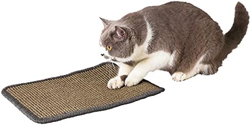 חתול שריטה כרית, סיסל מגרד מחצלת, חתול גרדן עבור מקורה חתולים, חתול צעצועי לגירוד רפידות, להגן על שטיחים וספות