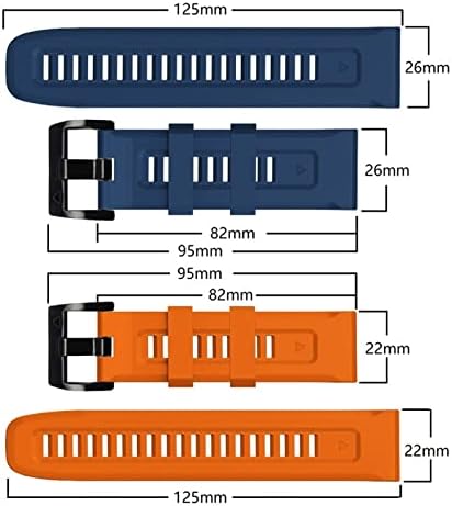 Eeomoik עבור Garmin fenix 7 7x 6x 5x Watchband 22 צמיד 26 ממ לפניקס 6 Pro 5 פלוס אבזם רצועות שורש כף היד החלפה