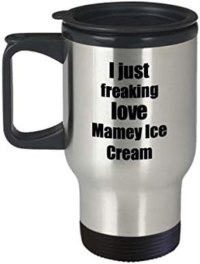 גלידת Mamey חובב ספל נסיעות אני פשוט מתחרפן אהבה מכסה מבודד מצחיק רעיון מתנה קפה קפה קפה