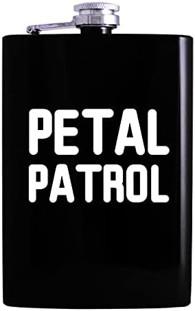 פטרול פטאל-בקבוק שתיית אלכוהול היפ 8 אונקיות, שחור