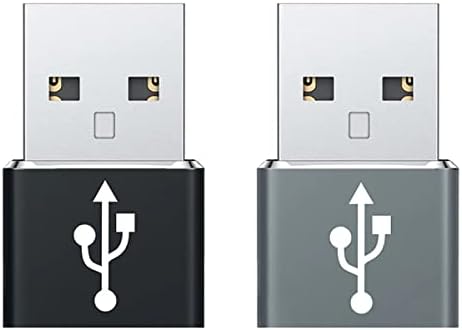 USB-C נקבה ל- USB מתאם מהיר זכר התואם ל- Alcatel Pulsemix שלך למטען, סנכרון, מכשירי OTG כמו מקלדת, עכבר, ZIP, GAMEPAD,