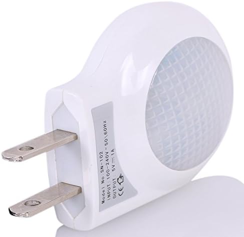 פלאגין נייד 0.7 וואט מנורת לילה לד נסיעות-2 מארז לבן