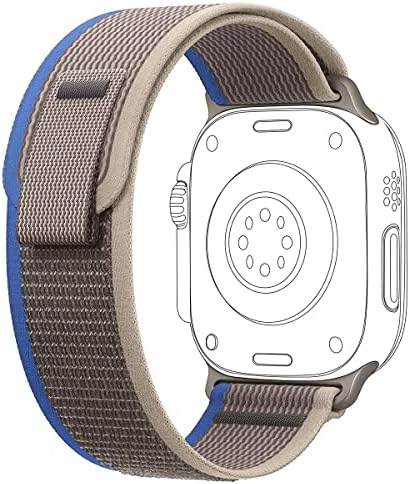 Eavae Alpine Loop & Trail Loop להקות תואמות ל- Apple Watch Band Ultra עבור IWatch Series 8 7 6 5 4 3 2 1 SE גברים נשים