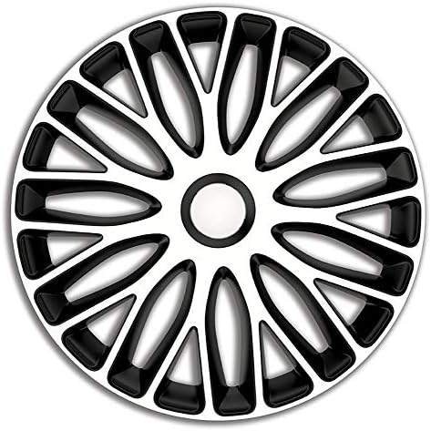 Autostyle PP 5285 Set Wheel Covers Mugello 15 אינץ 'לבן/שחור