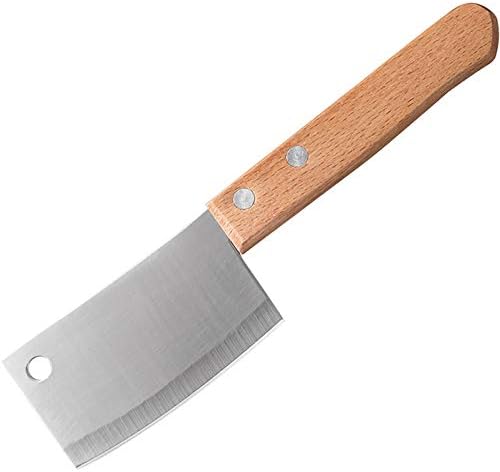 GOND 2 יחידות סכין גבינה בשר קוצץ שף נייד מטבח מטבח סכין ירקות מנגל מנגל נירוסטה