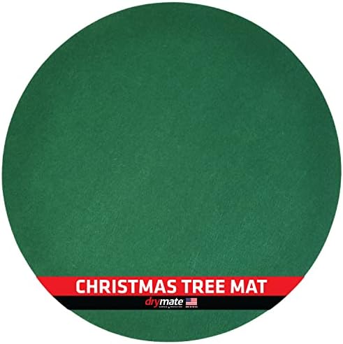 מחצלת עץ עץ חג המולד של דרימאט, מגנה על רצפות מפני שפיכות ושריטות - סופג/אטום למים - מכונה רחיצה, עמידה,