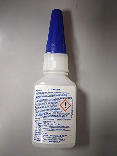 Loctite 406 דבק סופר - דבק מיידי - 20 גרם - פלסטיק וגומי