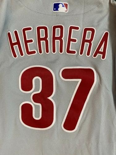משחק Odubel Herrera Philadelphia Phillies Came השתמש ב- Worked Jersey 2017 MLB Auth - MLB Game Carense Chenseys