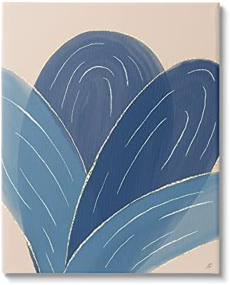 סטופל תעשיות מקרית מופשט כחול בוטני עלי כותרת גלאם פירוט, עיצוב על ידי ג ' דסון לי