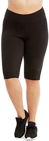 I & S אורך ברך אורך כותנה מכנסי אופנוען קצרים חותלות בהליכה אימון יוגה אימון בנים בגדי לבוש - פלוס גודל