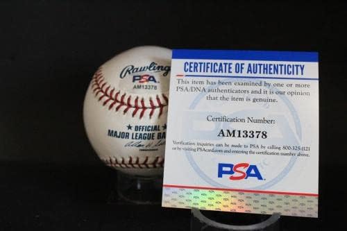 אנדרה דוסון חתמה על חתימת בייסבול אוטומטית PSA/DNA AM13378 - כדורי בייסבול חתימה