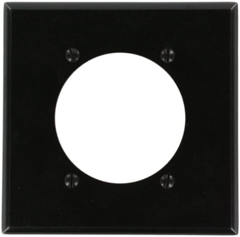 Leviton 80530-BLK EB WP 2G Outlet 2,465 חור