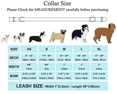 עניבת פרפר צווארון כלב בדאלו עם אבזם מתכת גדול וקטן צווארון או חתול אביזרים לחיות מחמד/כחול B/35.5-58 סמ
