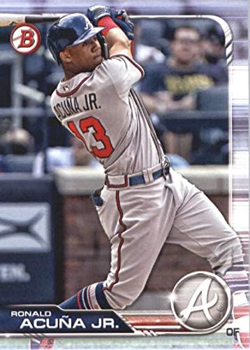 2019 Bowman 78 Ronald Acuna Jr. Atlanta Braves NM-MT MLB Baseball