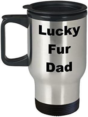 אבא פרווה ספל ספל קפה רעיון למתנה למזל לאב גברים מאהב חיות מחמד חידוש בדיחה בדיחה