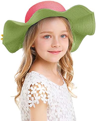 ילדים רב צבעים גדול ברים פרח חוף שמש כובעים
