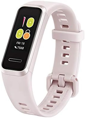 פס Huawei 4 סדרות Smartwatch של Bluetooth, מעקב אחר לב חכם, טעינה קלה, אטום למים, מסך מגע צבעוני 2.5D, גשש פעילות