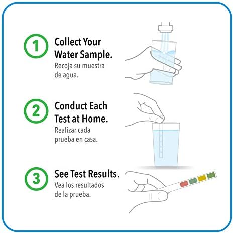 ערכת בדיקת מים של Safe Home® City - בדיקת DIY ל -13 פרמטרים שונים באספקת מים עירונית - 181 בדיקות/ערכה כוללת