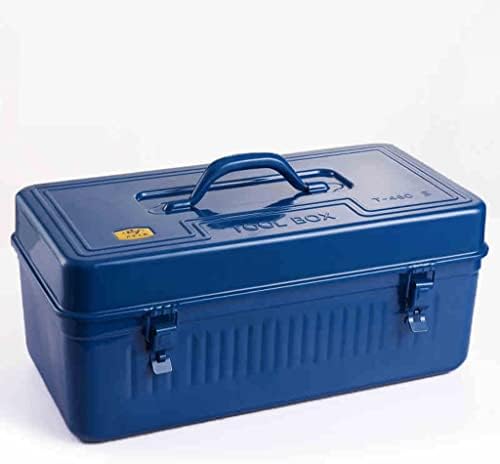 תיבת כלים TKFDC מזוודה מקצועית מארגן ריק אטום למים ברזל ביתי אחסון מתכת גדולה