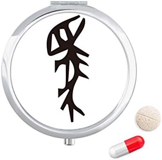 עצם כתובת סיני שם משפחה אופי אמא גלולת מקרה כיס רפואת אחסון תיבת מיכל מתקן