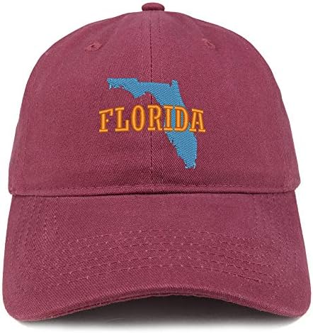 טרנדי הלבשה חנות פלורידה המדינה רקום לא מובנה כותנה אבא כובע