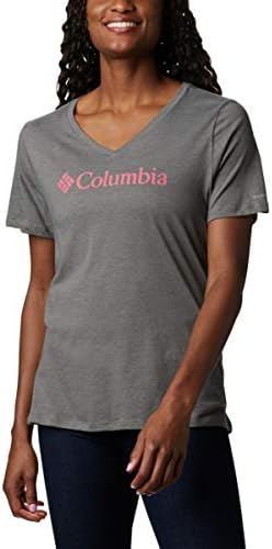 קולומביה נשים של הר עלה רגוע טי חולצה, ג ' רזי כותנה תערובת