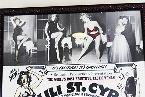 סרט משנת 1954 פוסטר מגוון-לילי סנט סיר, בטי פייג', מוניקה ליין צבעונית