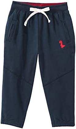 מכנסי טרנינג 'של אינזוי ילדים בנות אתלטיות משרטטות מכנסי רץ ספורט מכנסיים מזדמנים