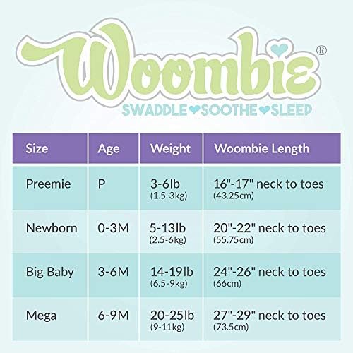 מיכת משתלת אווירית של Woombie - לתינוקות עד 6 חודשים - מאווררים